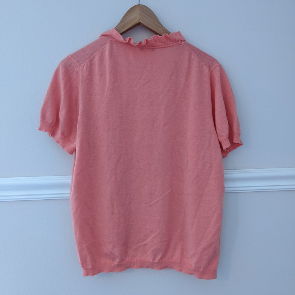 JCrew Ruffle sweater - Picture 3 of 5
